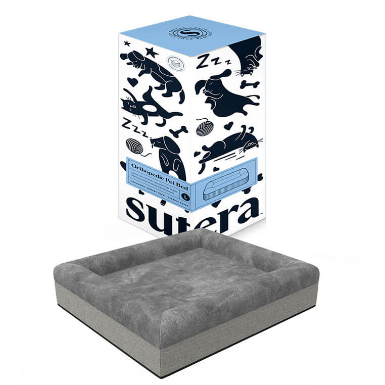 sutera orthopedic pet bed